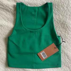 Girlfriend Collective Emerald Scoop Tank - small
